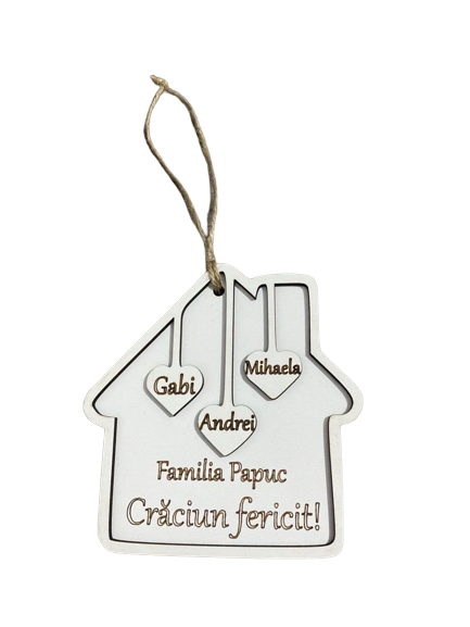 Glob personalizat cu 3 membri