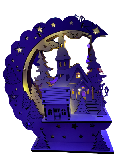 Căsuță decorativă de Crăciun