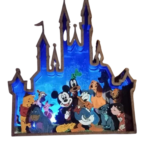 Castelul personajelor animate